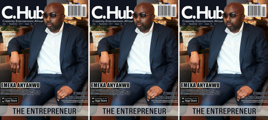 Cover man, Emeka Anyanwu for The Entrepreneur issue.