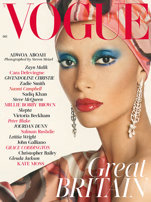 British Vogue December cover