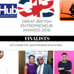 Our publishers Faustina and Emeka British Entrepreneur award Publishers