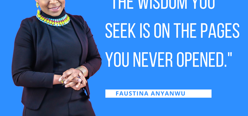 Faustina Anyanwu's quote