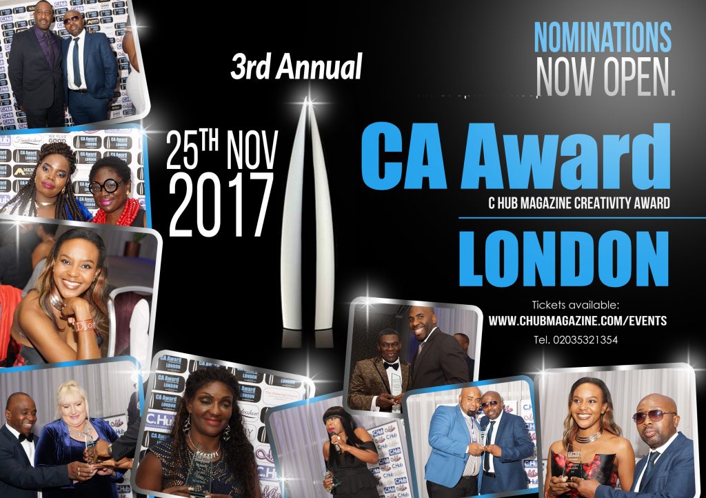 CA Award 2017  nomination flyer