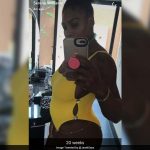 Serena Williams reveals she's 20 weeks pregnant with her first baby. Serena Williams reveals she's 20 weeks pregnant with her first baby.