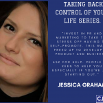 Entrepreneurs finding life balance series - Jessica Graham Jess