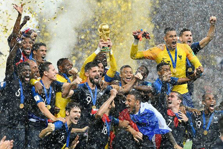 France wins wotld cup 2018