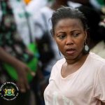 FIRST LADY OF SIERRA LEONE FATIMA JABBE-BIO TAKES A PRACTICAL APPROACH TO LAUNCH HER FARMING INITIATIVE. First Lady Fatima Jabbe Bio