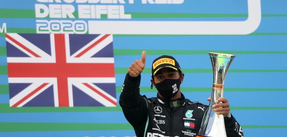 Lewis Hamilton Wins the Eifel Grand Prix, matches Michael Schumacher 91 Record Career Wins