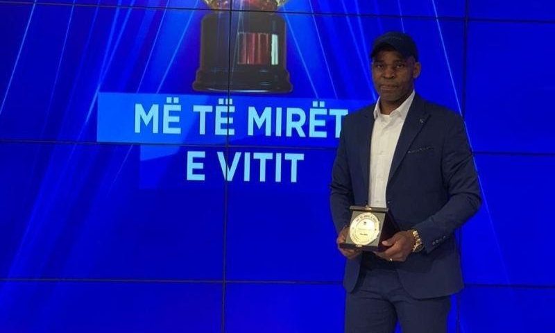 Ndubuisi Egbo wins Two Big Awards in Albania for his Incredible Season with KF Tirana.
