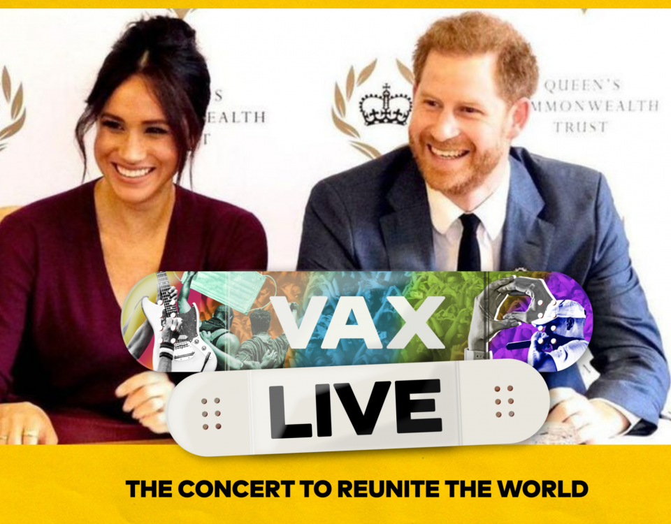 Harry and Meghan Vax Live