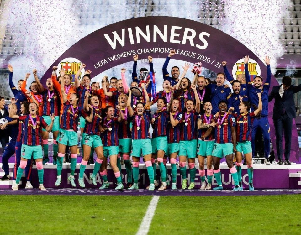 Barcelona Beats Chelsea to Win this Season’s UEFA Women’s Champions League 2020/21.
