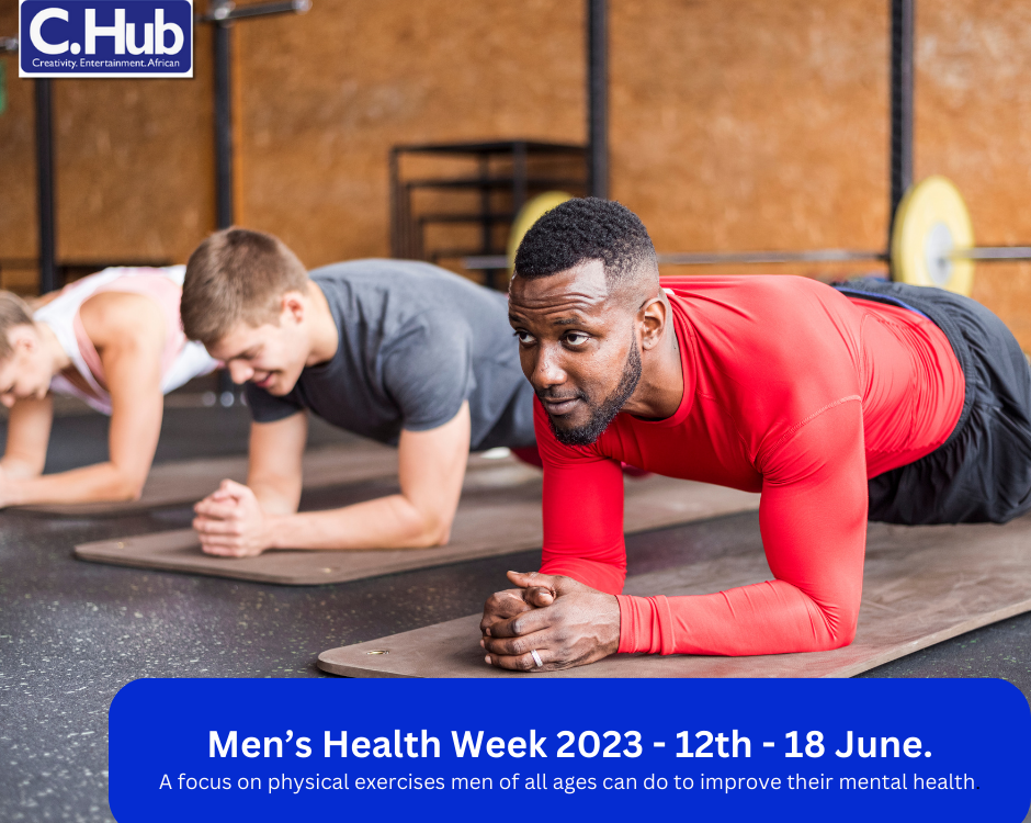 Men’s Health Week 2023 - 12th - 18 June - a focus on physical exercises men of all ages can do to improve their mental health.